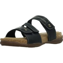 Sandały CLARKS ROSEVILLE BAY Niebieski. Niebieskie sandały damskie Clarks, bez wzorów, ze skóry, bez obcasa. Za 173.99 zł.