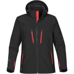 Męska Kurtka Softshell Patrol. Czarne kurtki męskie STORMTECH, m, bez wzorów, z materiału, z kapturem. Za 826.99 zł.