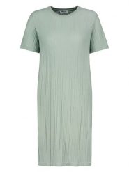 Sublevel Sukienka w kolorze zielonym rozmiar: S. Zielone sukienki damskie Sublevel, na co dzień, s, bez wzorów, bez kołnierzyka, bez ramiączek, midi, proste. Za 78.47 zł.