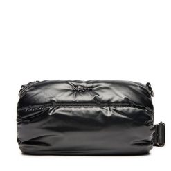 Torebka Pepe Jeans. Czarne listonoszki damskie Pepe Jeans, bez wzorów, z jeansu, bez dodatków. Za 219.99 zł.