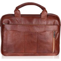 Torba męska skórzana TIZANO TM02 brąz cieniowany. Torby męskie na ramię TIZANO, bez wzorów, z jeansu, na ramię. Za 384.00 zł.