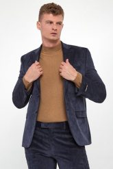 Marynarka męska sztruksowa KARL LAGERFELD. Marynarki męskie Karl Lagerfeld, bez wzorów, ze sztruksu. W wyprzedaży za 1,217.30 zł.