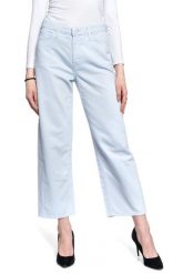 SPODNIE DAMSKIE LEE WIDE LEG ICE BLUE L30SKGMZ 112106627. Niebieskie spodnie materiałowe damskie Lee, bez wzorów, z jeansu. Za 199.99 zł.