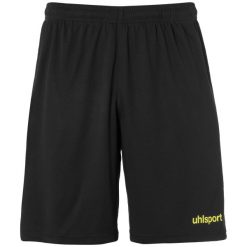 Spodenki bez zapięcia Uhlsport Center Basic. Czarne szorty damskie UHLSPORT, bez wzorów, sportowe. Za 111.50 zł.