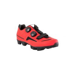 Buty Na Rower Mtb Xc 500. Czerwone buty trekkingowe męskie ROCKRIDER, z poliamidu, bez zapięcia, na fitness i siłownię. W wyprzedaży za 299.99 zł.