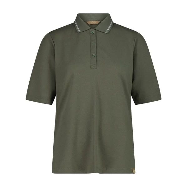 Damska koszulka polo CMP Sport. Zielone bluzki sportowe damskie CMP, uniwersalny, bez kołnierzyka, bez ramiączek. Za 150.00 zł.