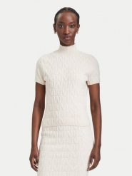 Marciano Guess Sweter G6BR10 Z1550 Beżowy jasny Regular Fit. Brązowe swetry klasyczne damskie Marciano Guess, l, z syntetyku, bez kołnierzyka. Za 429.99 zł.