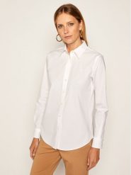 Lauren Ralph Lauren Koszula Chst Emb 200684553001 Biały Regular Fit. Białe koszule damskie Lauren Ralph Lauren, xs, bez wzorów, z bawełny, biznesowe, bez kołnierzyka, bez ramiączek. Za 649.99 zł.