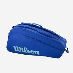Torba tenisowa Wilson Blade Super Tour 12 rakiet. Torebki klasyczne damskie Wilson, bez wzorów, z materiału, duże, bez dodatków. Za 379.99 zł.
