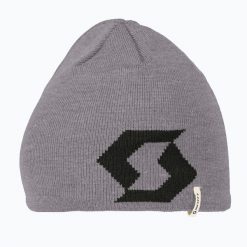 Czapka zimowa SCOTT Team 10. Szare czapki męskie Scott, na zimę, bez wzorów, z materiału, sportowe. Za 79.99 zł.
