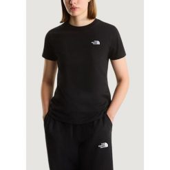 Koszulka crop top Kobieta W EVOLUTION SIMPLE DOME. Czarne topy damskie The North Face, bez wzorów, z bawełny, bez kołnierzyka. Za 150.30 zł.