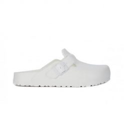Buty do chodzenia damskie Birkenstock Boston Eva White. Białe obuwie treningowe damskie Birkenstock, na fitness i siłownię. Za 259.00 zł.