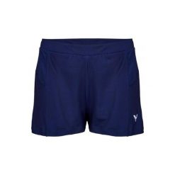 Spodenki do Squasha damskie Victor R-04200. Niebieskie szorty damskie VICTOR, bez wzorów, z materiału, sportowe. Za 231.00 zł.