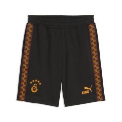 Męskie szorty Galatasaray S.K. KING PUMA. Czarne szorty męskie Puma, z bawełny, bez kołnierzyka. Za 199.00 zł.