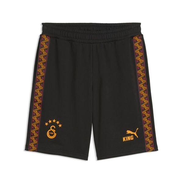 Męskie szorty Galatasaray S.K. KING PUMA. Czarne szorty męskie Puma, z bawełny, bez kołnierzyka. Za 199.00 zł.