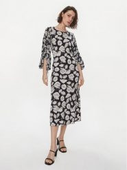Weekend Max Mara Sukienka codzienna Yellow 2415621071 Granatowy Regular Fit. Niebieskie sukienki damskie Weekend Max Mara, na co dzień, xs, bez wzorów, z wiskozy, bez kołnierzyka, bez ramiączek, proste. Za 659.99 zł.