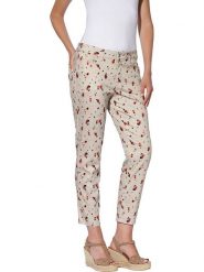 Heine Dżinsy - Slim fit - w kolorze beżowym rozmiar: 38. Brązowe jeansy damskie Heine, z podwyższonym stanem. Za 105.38 zł.