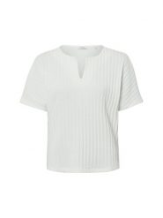Opus Koszulka - Sombri Kobiety Bawełna biały, 44. Białe t-shirty damskie Opus, bez wzorów, z bawełny, bez kołnierzyka. Za 179.95 zł.