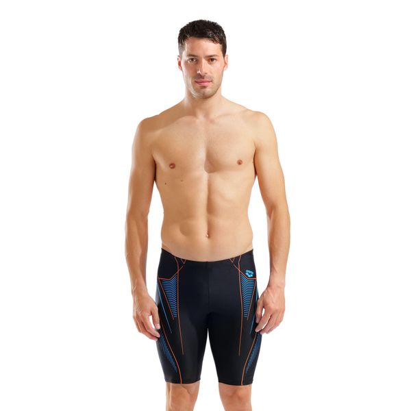 Spodenki pływackie męskie Arena Neo Streaswim Jammer. Brązowe kąpielówki męskie Arena, l, bez wzorów, z materiału, na fitness i siłownię. Za 229.00 zł.