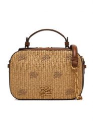 KARL LAGERFELD Torebka B2W30041 Brązowy ciemny. Brązowe torebki klasyczne damskie Karl Lagerfeld, bez wzorów, ze skóry, bez dodatków. Za 1,299.00 zł.