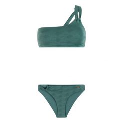 Damski 2-częściowy kostium kąpielowy Protest Nadyas. Zielone bikini damskie Protest, bez wzorów. Za 358.50 zł.
