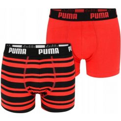 Bokserki majtki męskie bawełniane czerwone 2 pary PUMA. Czerwone bokserki męskie Puma, bez wzorów, z bawełny. Za 57.00 zł.