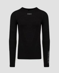 Koszulka męska X-Bionic SYMBIO MERINO SHIRT LS B001. Czarne bielizna termoaktywna męska X BIONIC, m, z wełny, bez ramiączek, narciarskie. Za 696.50 zł.