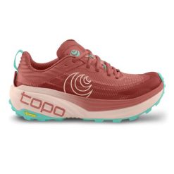 Damskie buty trailowe Topo Athletic Vista. Czerwone obuwie do biegania damskie Topo Athletic. Za 853.50 zł.