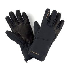 Rekawiczki narciarskie dla kobiet Therm-ic Ski Light Gloves oddychajaca. Czarne rękawiczki damskie THERM-IC, bez wzorów, z materiału. Za 298.00 zł.