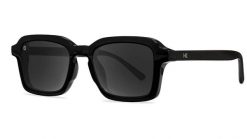 Okulary przeciwsłoneczne dla dorosłych - kategoria 3 z polaryzacją - Piano Black. Czarne okulary przeciwsłoneczne męskie KNOCKAROUND. Za 167.45 zł.