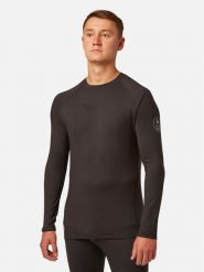 Surfanic Bielizna termoaktywna górna SWX1601 Czarny Slim Fit. Czarna bielizna termoaktywna męska Surfanic, m, bez wzorów, z syntetyku. Za 99.99 zł.