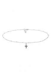 Elli Damski choker wisiorek krzyż kulaz cyrkoniami ze srebra próby 925 Sterling Silver Naszyjniki 1 ct. Szare naszyjniki damskie Elli, srebrne. Za 248.99 zł.