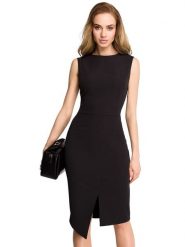 Stylove Sukienka w kolorze czarnym rozmiar: S. Czarne sukienki damskie Stylove, s, bez wzorów, bez kołnierzyka, bez ramiączek, midi. Za 39.99 zł.