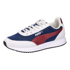 Buty sportowe męskie Puma R78 Lightwind. Niebieskie buty sportowe na co dzień męskie Puma, bez zapięcia. Za 189.00 zł.
