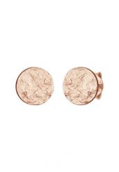 Elli Damskie kolczyki sztyfty płytka młotkowana Antique Trend ze srebra próby 925 Sterling Silver Kolczyki 1 ct. Szare kolczyki damskie Elli, srebrne, na sztyftcie. Za 178.99 zł.