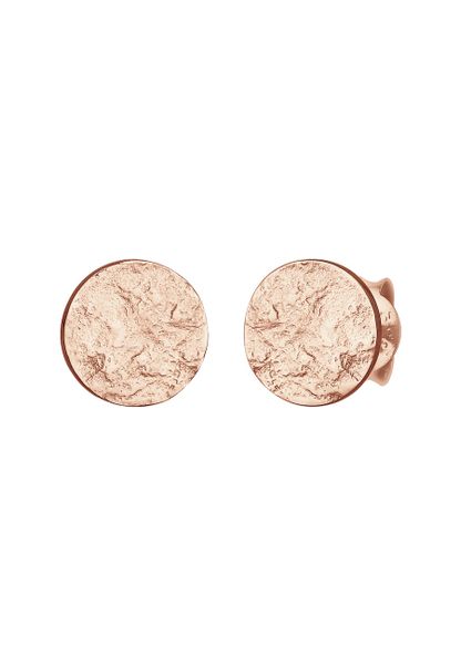 Elli Damskie kolczyki sztyfty płytka młotkowana Antique Trend ze srebra próby 925 Sterling Silver Kolczyki 1 ct. Szare kolczyki damskie Elli, srebrne, na sztyftcie. Za 163.99 zł.
