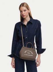KARL LAGERFELD Torebka B2W50003 Brązowy. Brązowe torebki klasyczne damskie Karl Lagerfeld, bez wzorów, z materiału, bez dodatków. Za 429.99 zł.
