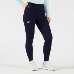 Legginsy tenisowe damskie Artengo Dry Hip Ball. Czarne legginsy damskie KUIKMA, l, bez wzorów, z elastanu. Za 119.99 zł.
