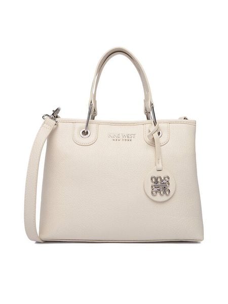 Nine West Torebka CEO-Madison Muse-LDA8337 Biały. Białe torebki klasyczne damskie Nine West, bez wzorów, z materiału, bez dodatków. Za 249.99 zł.