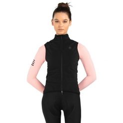 Termiczna kamizelka kolarska damska SIROKO SRX Ultra Warm-W. Czarne kamizelki damskie SIROKO, xl. Za 678.00 zł.