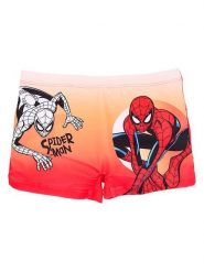 Spiderman Kąpielówki "Spiderman" w kolorze czerwonym ze wzorem rozmiar: 104. Czerwone kąpielówki męskie Spiderman, bez wzorów, z materiału. Za 22.08 zł.
