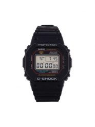 G-Shock Zegarek DW-5600RL-1ER Czarny. Czarne, cyfrowe zegarki męskie G-Shock. Za 469.99 zł.