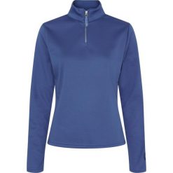 Damska koszulka jeździecka z zamkiem 1/2 Equipage Scarlet. Niebieskie bluzki sportowe damskie EQUIPAGE, xs, bez kołnierzyka, bez ramiączek. Za 217.50 zł.