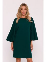 Stylove Sukienka w kolorze zielonym rozmiar: L. Zielone sukienki damskie Stylove, na co dzień, l, bez wzorów, bez kołnierzyka, bez ramiączek, mini, proste. Za 214.99 zł.