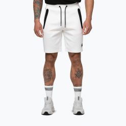 Spodenki męskie Pitbull Dogwood Sport. Białe szorty sportowe męskie PITBULL, m, z bawełny, na fitness i siłownię. Za 189.99 zł.