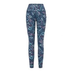 Damskie legginsy Dare 2B Influental II. Zielone legginsy damskie Dare 2b, bez wzorów, z elastanu, na fitness i siłownię. Za 148.50 zł.