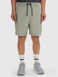 4F Bojówki w kolorze khaki rozmiar: L. Brązowe szorty męskie 4f, bez wzorów. Za 87.61 zł.