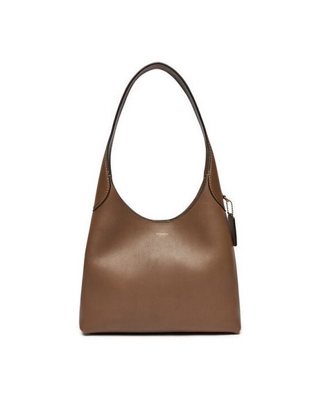 Coach Torebka CU068 Brązowy. Brązowe torebki klasyczne damskie Coach, bez wzorów, ze skóry, bez dodatków. Za 1,149.00 zł.