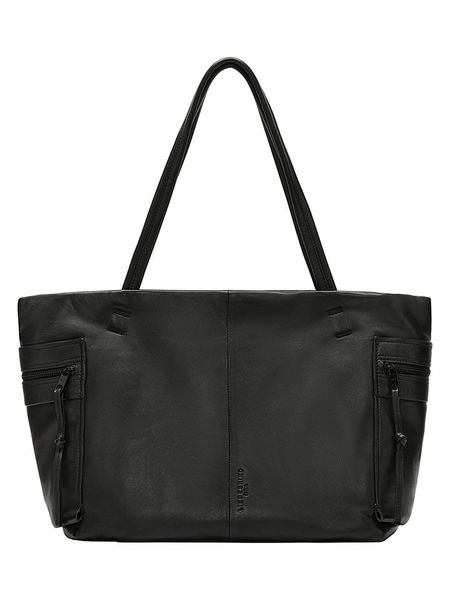 Liebeskind Berlin Skórzana torebka w kolorze czarnym - 36 x 30 x 14 cm rozmiar: onesize. Czarne torebki klasyczne damskie LIEBESKIND BERLIN, bez wzorów, z materiału, bez dodatków. Za 569.68 zł.