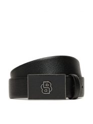 BOSS Pasek 50548350 Czarny. Czarne paski męskie Boss, bez wzorów, ze skóry. Za 339.99 zł.